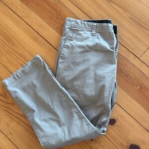 Volcom Men's Frickin Modern Fit Stretch Chino Pant - Khaki